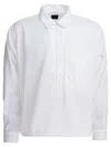 Daiwa Pier39 Daiwa Pier 39 Half Zipper Shirt In White