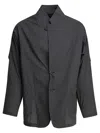 Daiwa Pier39 Button-fastening Patch-pocket Jacket In Gray