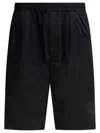 Daiwa Pier39 Pleated-details Shorts In Black