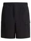 Daiwa Pier39 Cargo Pocket Elastic-waist Shorts In Black