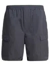 Daiwa Pier39 Elasticated-waist Cargo Shorts In Gray