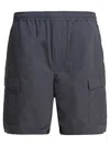 Daiwa Pier39 Elasticated-waist Cargo Shorts In Gray