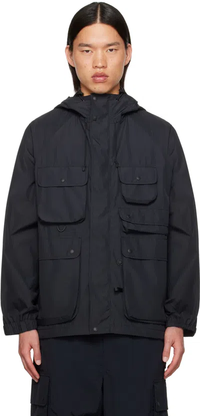 Daiwa Pier39 Black Mountain Jacket In 19 Black X Black