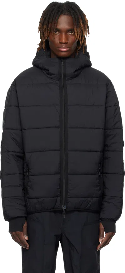 Daiwa Pier39 Black Tech Climbers Reversible Puffer Jacket In 19 Black