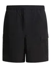 Daiwa Pier39 Cargo Pocket Elastic-waist Shorts In Black