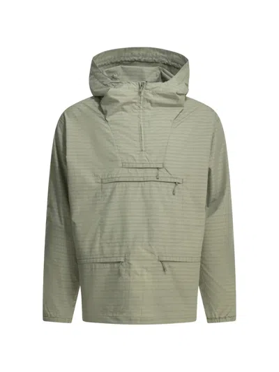 Daiwa Pier39 Check-pattern Jacket In Green