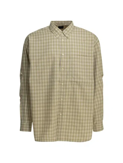 Daiwa Pier39 Check-print Button-down Shirt In Blue