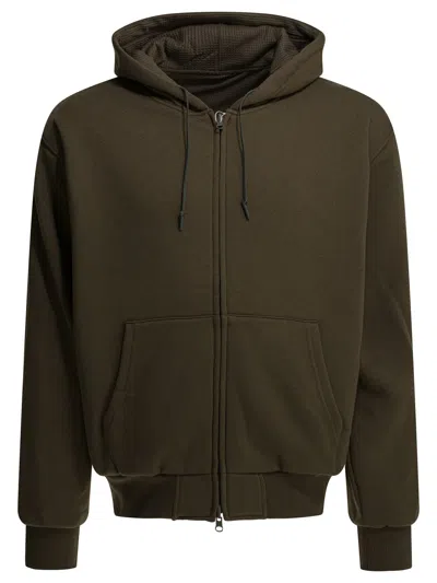 Daiwa Pier39 Daiwa Pier 39 Brown Polyester Sweatshirt In Green