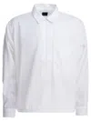 Daiwa Pier39 Daiwa Pier 39 Half Zipper Shirt In White