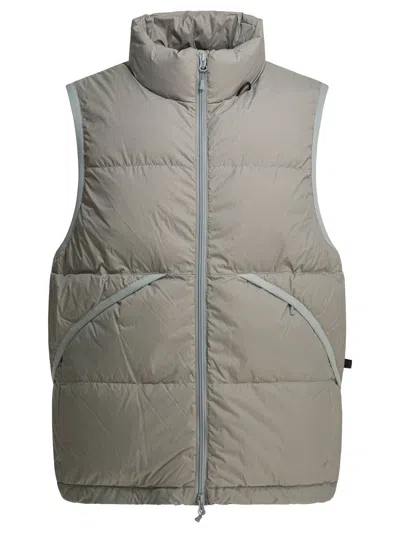 Daiwa Pier39 Daiwa Pier 39 Silver Nylon Down Jacket In Gray