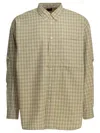 Daiwa Pier39 Check-pattern Flap-pocket Shirt In Green