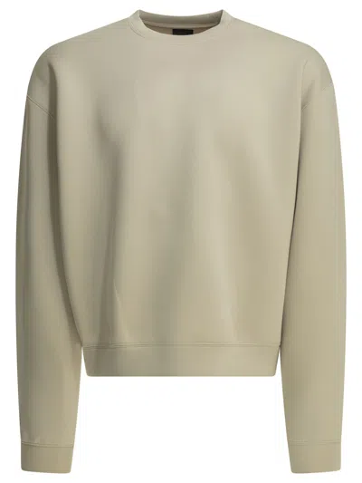 Daiwa Pier39 Daiwa Pier 39 "tech Scuba" Crewneck Sweatshirt In Beige