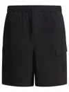 Daiwa Pier39 Cargo Pocket Elastic-waist Shorts In Black