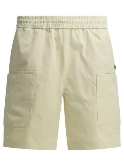 Daiwa Pier39 Tech Side Pocket Elasticated Cargo Shorts In White