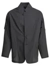 Daiwa Pier39 Button-fastening Patch-pocket Jacket In Gray