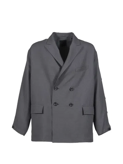 Daiwa Pier39 Double-breasted Flap-pocket Blazer In Multi