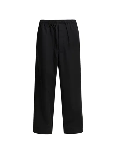 Daiwa Pier39 Daiwa Pier 39 Black Polyester Trousers In Brown