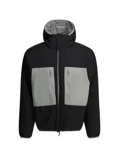 Daiwa Pier39 Hooded Padded Jacket In Black