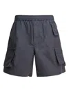 Daiwa Pier39 Daiwa Pier 39 Mid-rise Utility Shorts In Blue