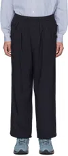 Daiwa Pier39 Navy Tech Wide Easy 2p Trousers In 79 Navy