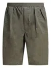 Daiwa Pier39 Pleated-pocket Shorts In Green