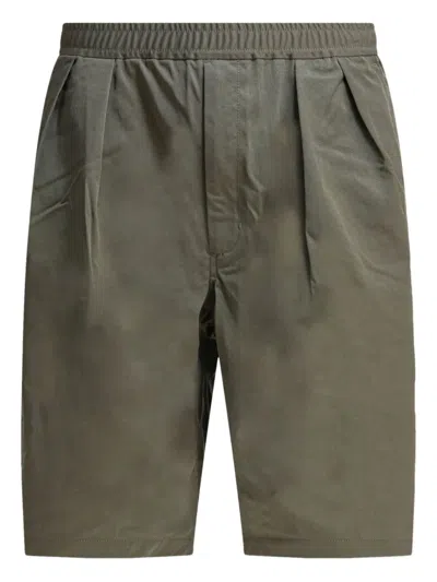 Daiwa Pier39 Pleated-pocket Shorts In Green