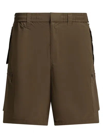 Daiwa Pier39 Multi-pocket Cargo Shorts In Brown
