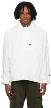 Daiwa Pier39 White Deck Jacket In 01 White