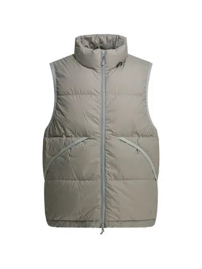 Daiwa Pier39 Daiwa Pier 39 Silver Nylon Down Jacket In Gray