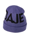 Daje . Not Only In Paris Man Hat Light Purple Size Onesize Acrylic In Purple