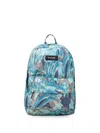 Dakine Leaf-print Backpack In Blue