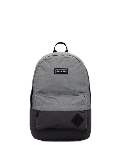 Dakine Logo-patch Panelled Backpack In Gray