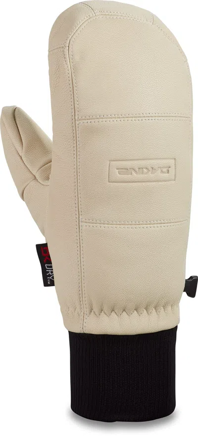 Dakine Lotus Leather Mittens - Turtledove In Neutral