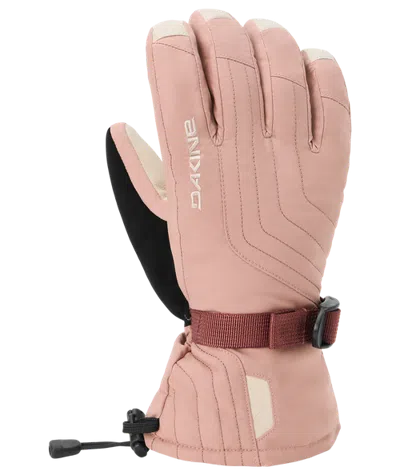 Dakine Womens Camino 2.0 Leather Dlx Gloves In Pink