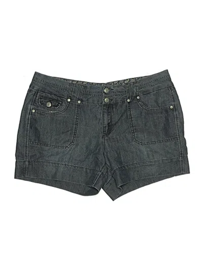 Pre-owned Dakota Blue Denim Shorts In Gray