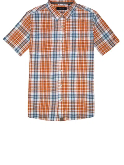 Dakota Grizzly Men's Van Shirt In Sunshine In Brown