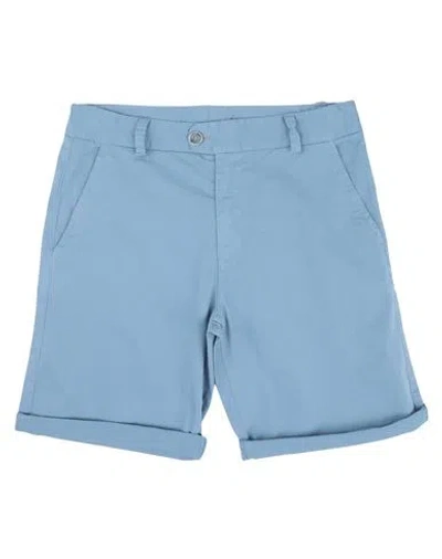 Dal Lago Babies'  Toddler Boy Shorts & Bermuda Shorts Pastel Blue Size 6 Cotton, Elastane