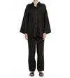 Dal The Label Drawstring Pants In Black In Black