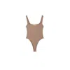 Dal The Label Women's Brown Essential Bodysuit Taupe In Brown