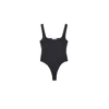 Dal The Label Women's Essential Bodysuit Black In Black