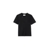 Dal The Label Essential Organic Cotton T-shirt In Black
