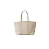 Dal The Label Women's Neutrals Structured Tote Bag Cream