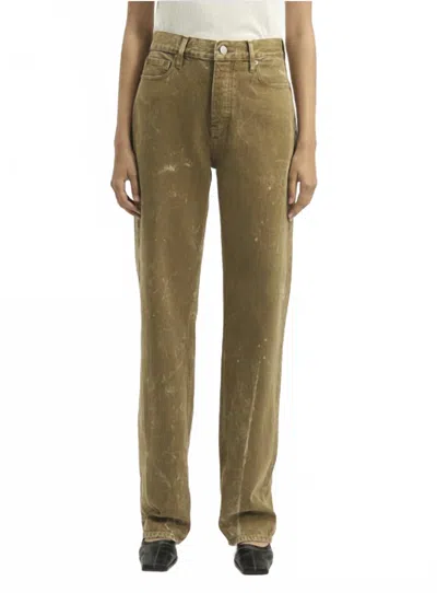 Dala Alley Jean In Mineral Lizard In Green