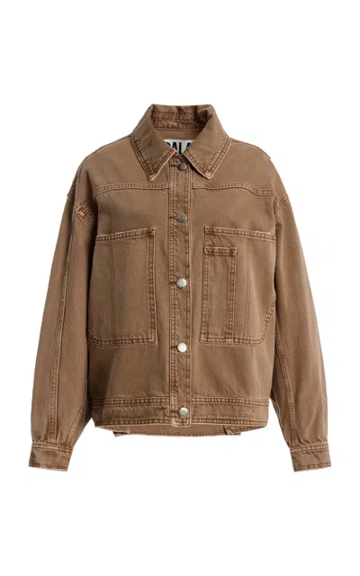 Dala Lido Denim Jacket In Brown