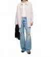 Dala Stack Shirt In Fog In Multi