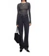 Dala Twisted Alley Jeans In Hurricane In Blue