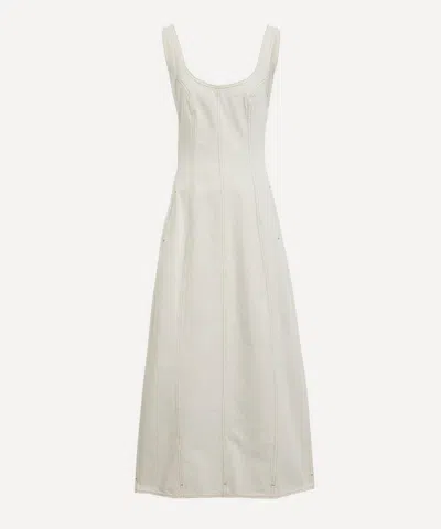 Dala Women's Cocoon Bustier Dress In White