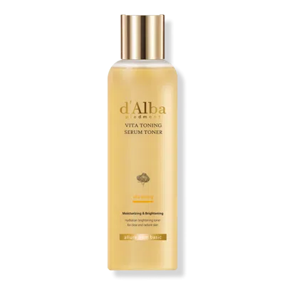 D'alba Piedmont Vita Toning Serum Toner In Transparent