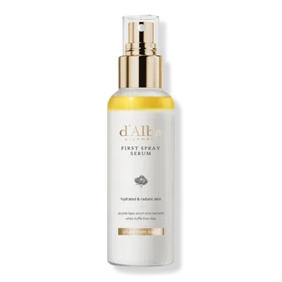 D'alba Piedmont White Truffle First Spray Hydrating Glow Mist Serum In Transparent