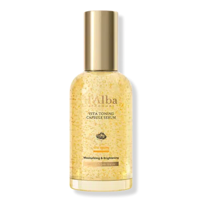 D'alba Piedmont White Truffle Vita Toning Capsule Serum In Transparent